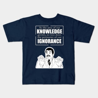 Neil Degrasse Tyson quote Kids T-Shirt